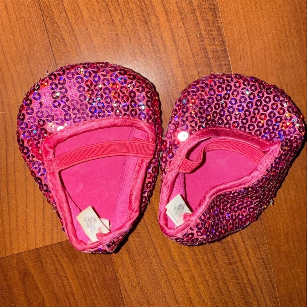 Build-A-Bear Pink Sequin Flats for‎ Stuffed Animals Accessory